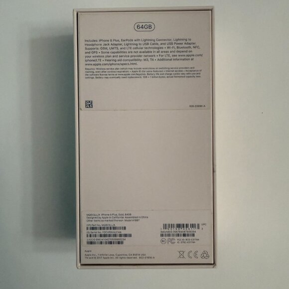 Apple iPhone Empty Box Original Apple Package For 8 Plus Empty Box With Inserts - Picture 2 of 5